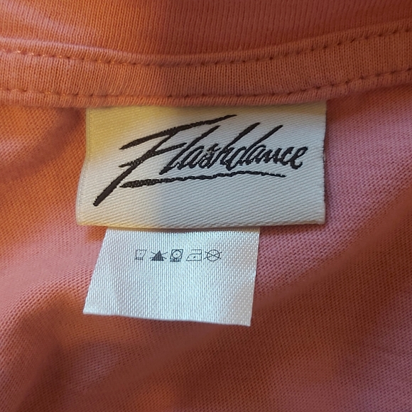 FLASHDANCE | Women's Pretty In Pink T Shirt Pink Size Large - Picture 7 of 8